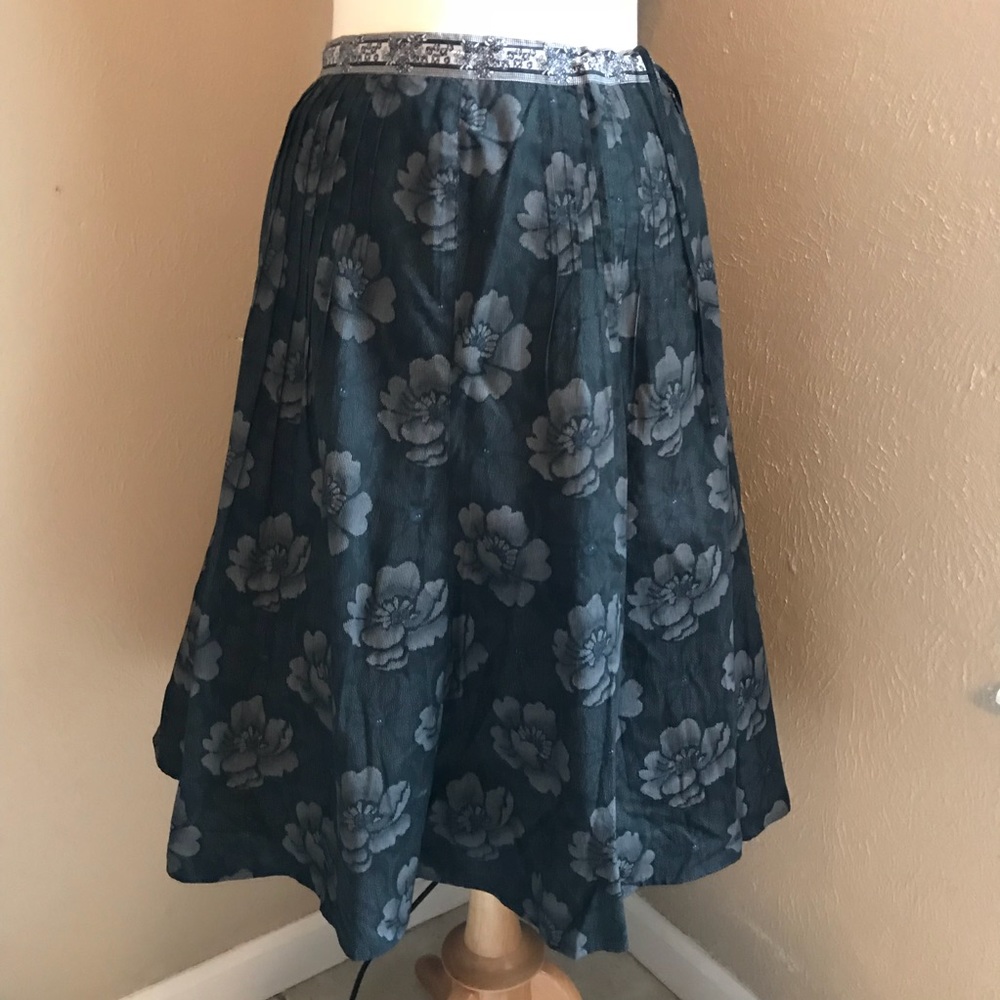 Max Mara floral skirt